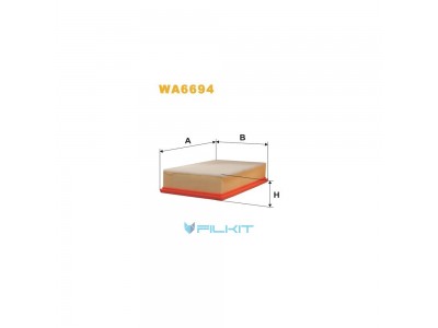 Фільтр  повітряний  WA6694  [WIX]