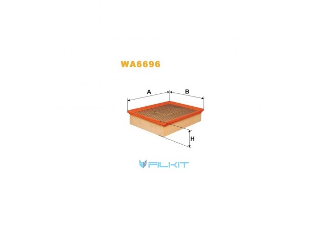 Фільтр  повітряний  WA6696  [WIX]