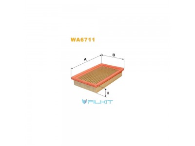 Фільтр  повітряний  WA6711  [WIX]