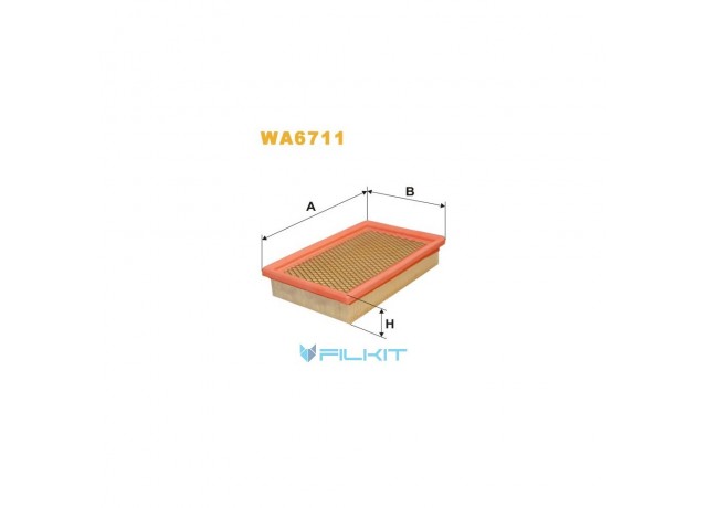 Фільтр  повітряний  WA6711  [WIX]