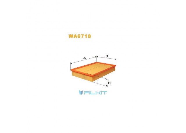 Фільтр  повітряний  WA6718  [WIX]
