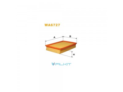 Фільтр  повітряний  WA6727  [WIX]