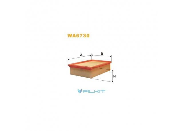 Фільтр  повітряний  WA6730  [WIX]