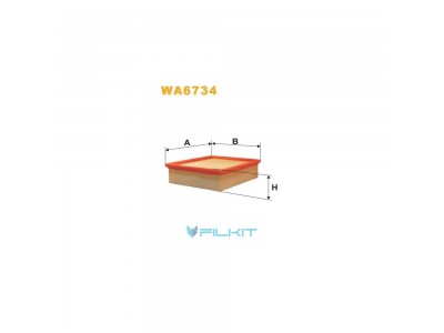 Фільтр  повітряний  WA6734  [WIX]