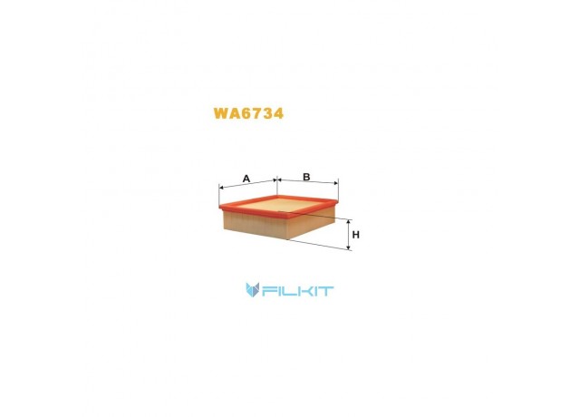 Фільтр  повітряний  WA6734  [WIX]