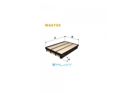 Фільтр  повітряний  WA6750  [WIX]