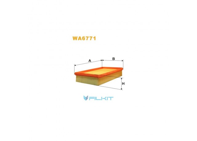 Фільтр  повітряний  WA6771  [WIX]