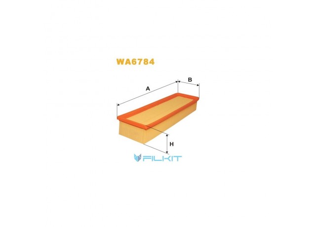 Фільтр  повітряний  WA6784  [WIX]