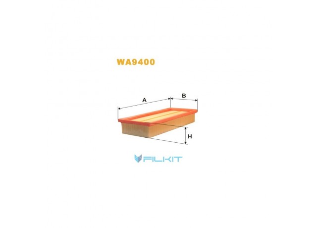 Фільтр  повітряний  WA9400  [WIX]