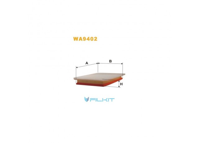 Фільтр  повітряний  WA9402  [WIX]