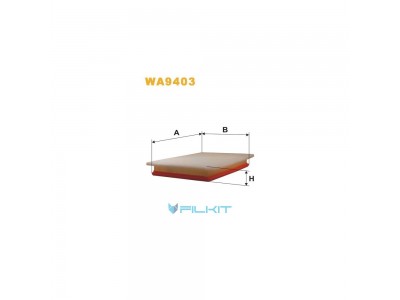 Фільтр  повітряний  WA9403  [WIX]