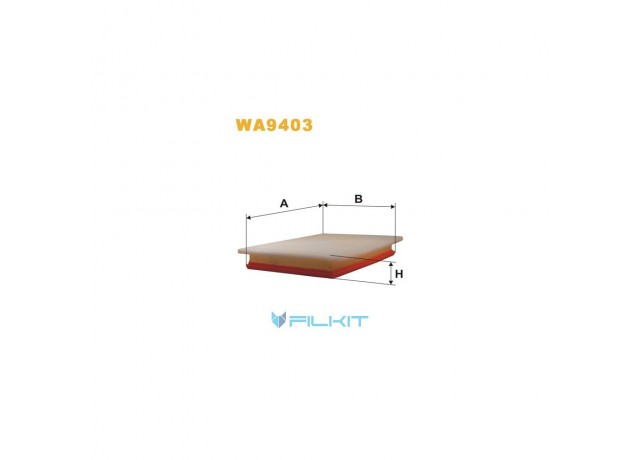 Фільтр  повітряний  WA9403  [WIX]