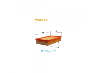 Фільтр  повітряний  WA9407  [WIX]