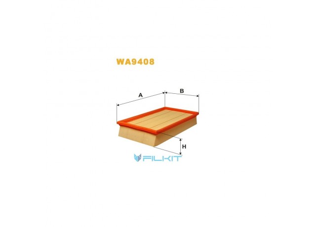 Фільтр  повітряний  WA9408  [WIX]
