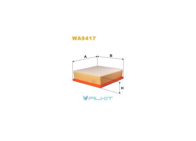 Фільтр  повітряний  WA9417  [WIX]