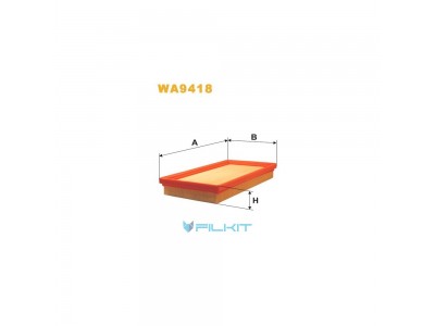 Фільтр  повітряний  WA9418  [WIX]