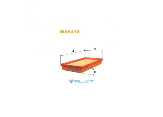 Фильтр  воздушный  WA9418  [WIX]