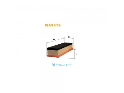 Фільтр  повітряний  WA9419  [WIX]