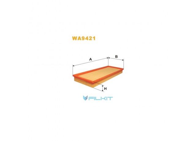 Фільтр  повітряний  WA9421  [WIX]
