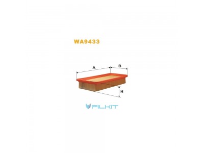 Фільтр  повітряний  WA9433  [WIX]