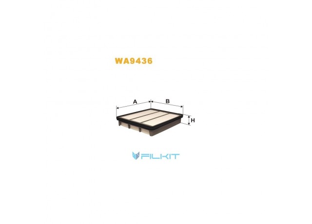 Фільтр  повітряний  WA9436  [WIX]