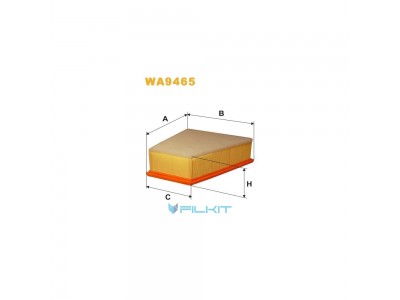 Фільтр  повітряний  WA9465  [WIX]
