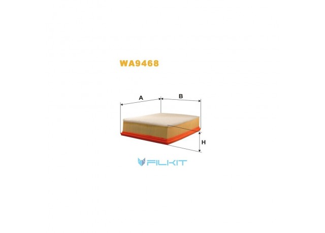 Фільтр  повітряний  WA9468  [WIX]
