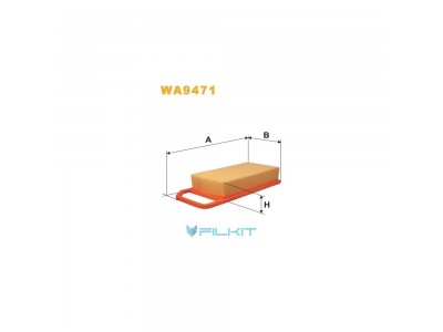 Фільтр  повітряний  WA9471  [WIX]