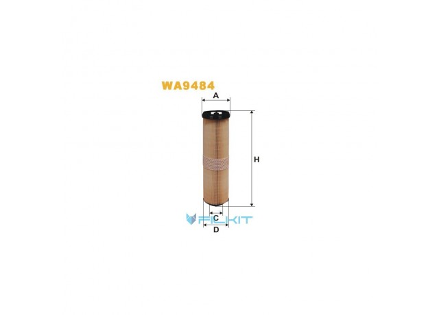 Фільтр  повітряний  WA9484  [WIX]