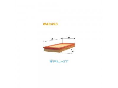 Фільтр  повітряний  WA9493  [WIX]