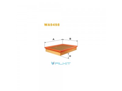 Фільтр  повітряний  WA9498  [WIX]