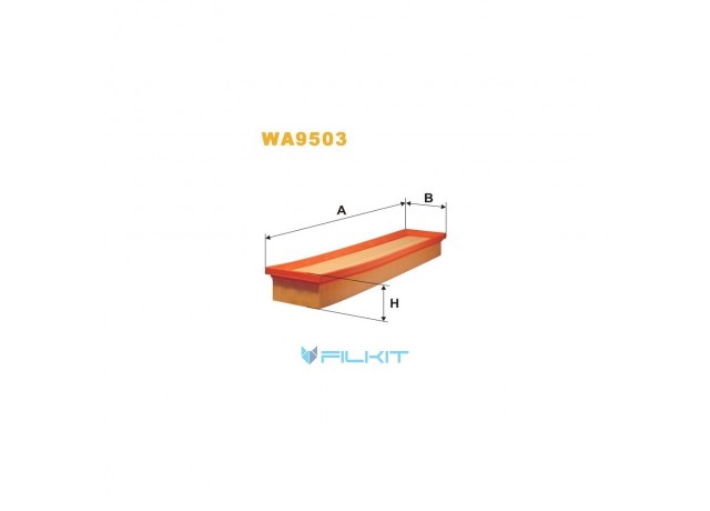 Фільтр  повітряний  WA9503  [WIX]