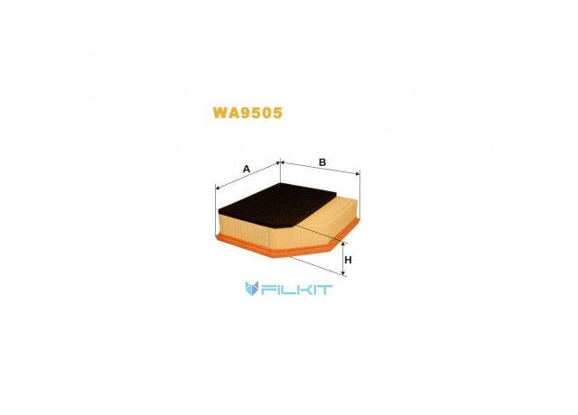 Фільтр  повітряний  WA9505  [WIX]