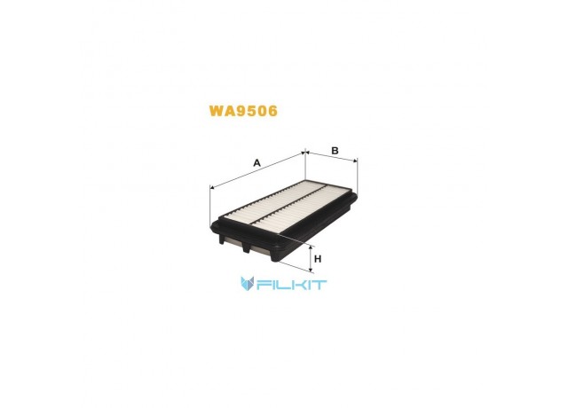 Фільтр  повітряний  WA9506  [WIX]