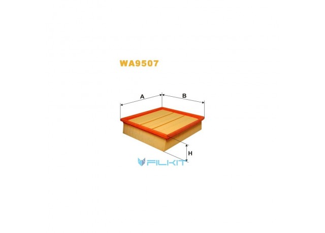 Фільтр  повітряний  WA9507  [WIX]