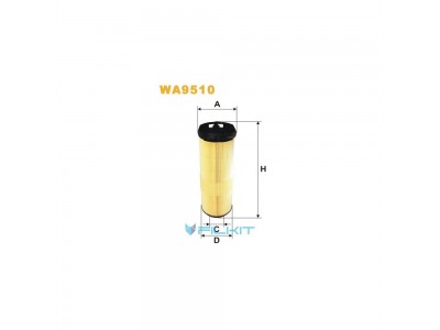 Фільтр  повітряний  WA9510  [WIX]