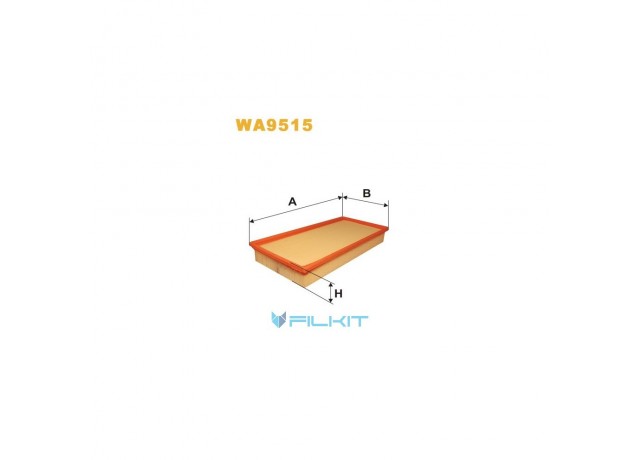 Фільтр  повітряний  WA9515  [WIX]