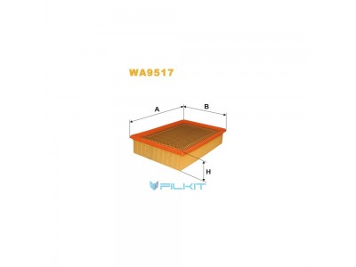 Фільтр  повітряний  WA9517  [WIX]