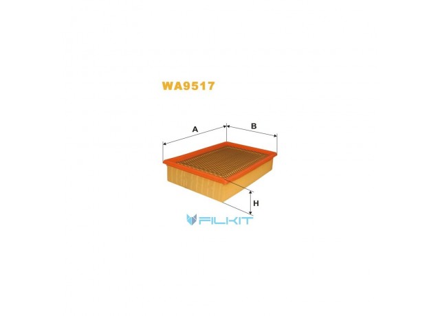 Фільтр  повітряний  WA9517  [WIX]