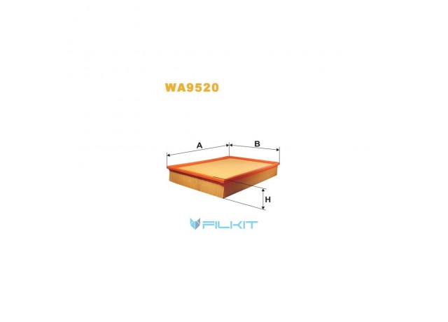 Фільтр  повітряний  WA9520  [WIX]