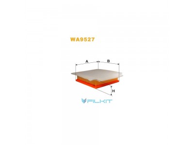 Фільтр  повітряний  WA9527  [WIX]