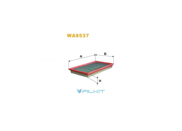 Фільтр  повітряний  WA9537  [WIX]