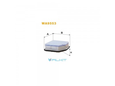 Фільтр  повітряний  WA9553  [WIX]
