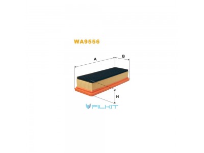 Фільтр  повітряний  WA9556  [WIX]