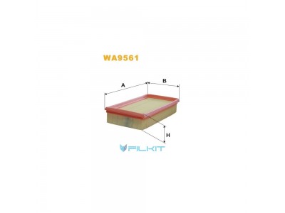 Фільтр  повітряний  WA9561  [WIX]