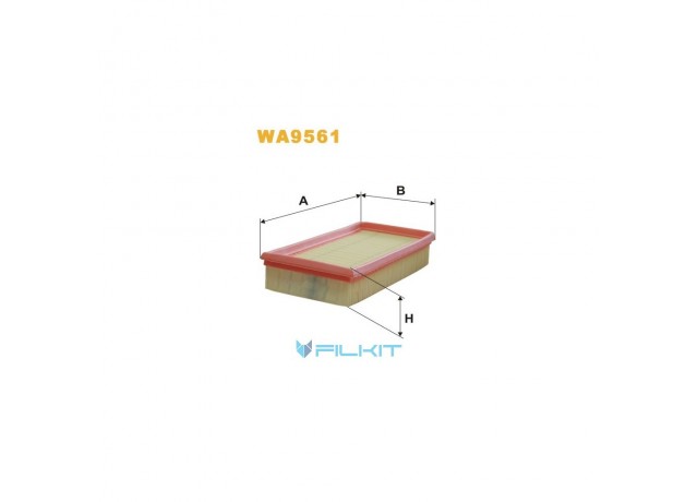 Фільтр  повітряний  WA9561  [WIX]