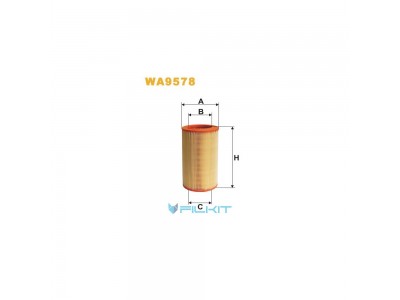 Фільтр  повітряний  WA9578  [WIX]