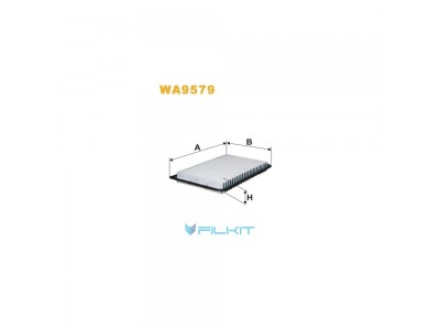 Фільтр  повітряний  WA9579  [WIX]