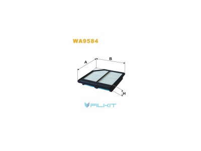 Фільтр  повітряний  WA9584  [WIX]