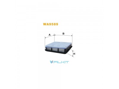 Фільтр  повітряний  WA9589  [WIX]